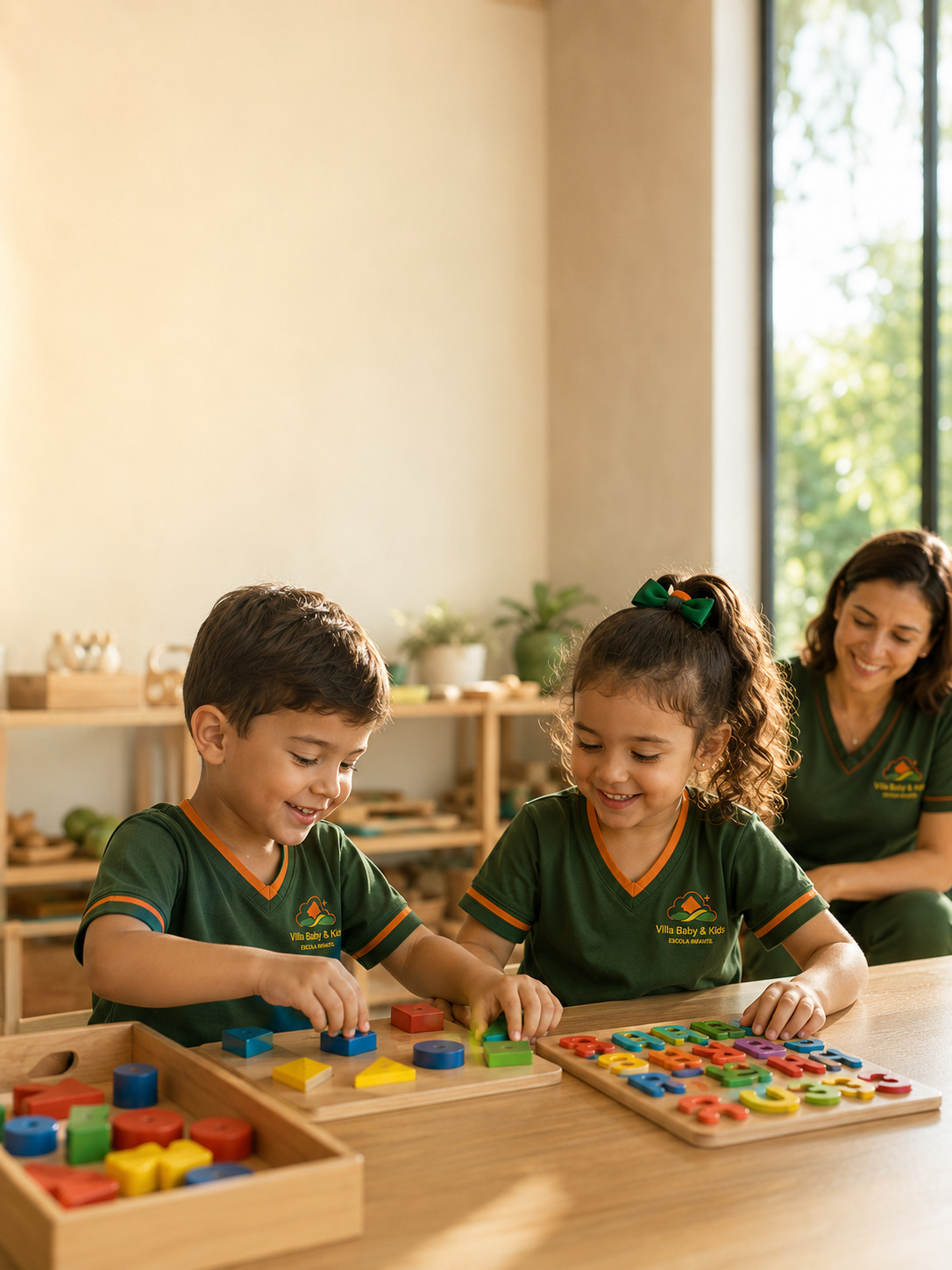 Pré II: crianças prontas para voar na Villa Baby & Kids