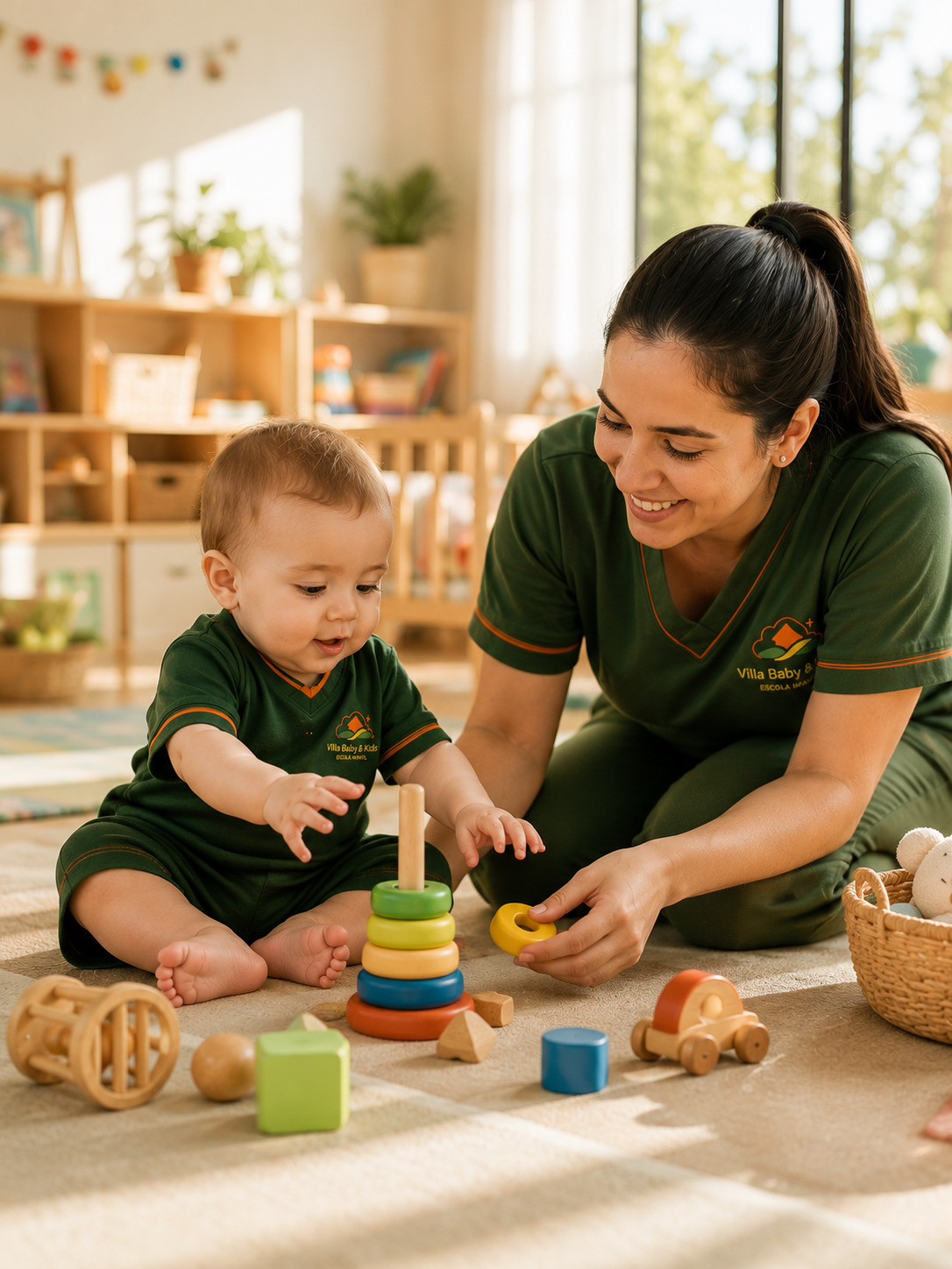 Berçário: o primeiro colo fora de casa na Villa Baby & Kids