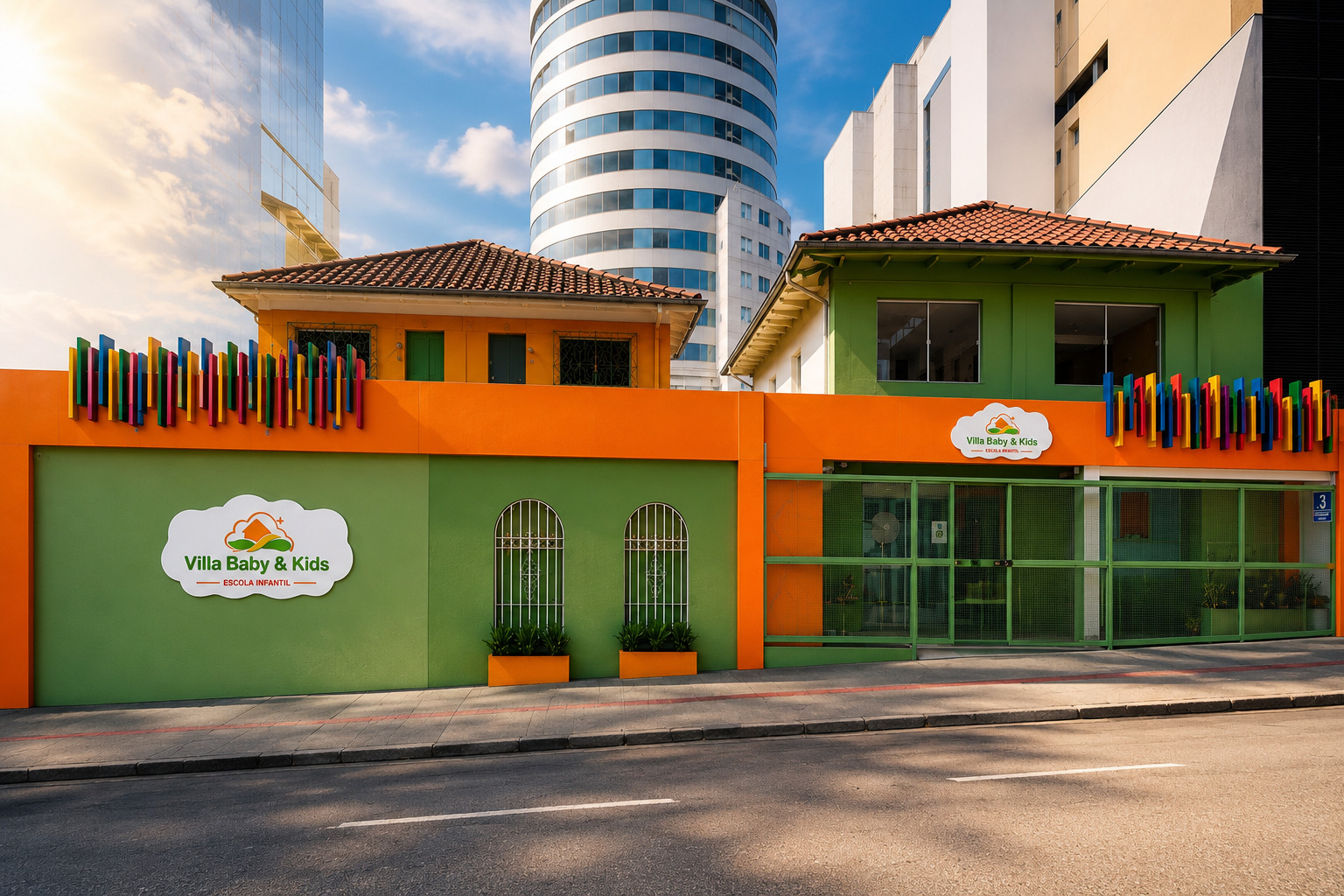 Crianças vivendo uma infância cheia de descobertas na Villa Baby & Kids